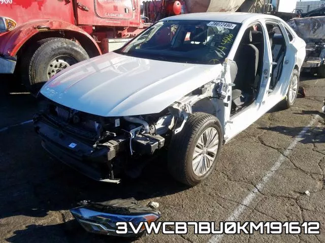 3VWCB7BU0KM191612 фото 3