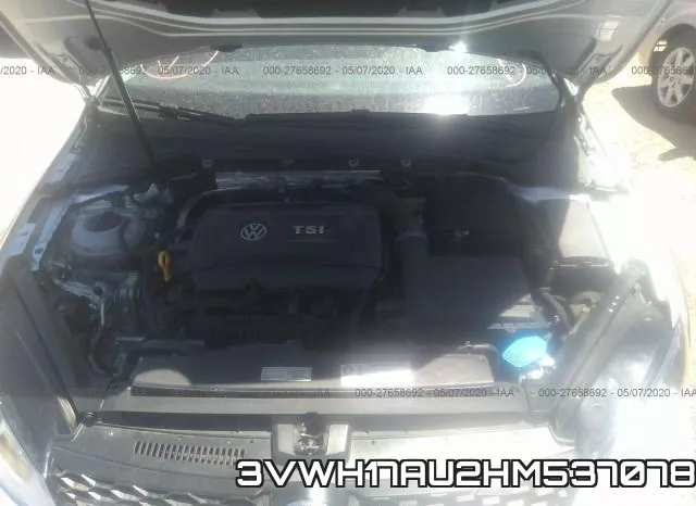 3VWH17AU2HM537078 фото 2