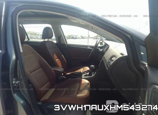 3VWH17AUXHM543274 фото 6