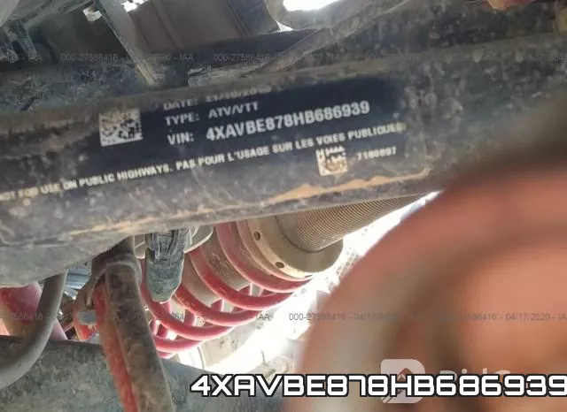 4XAVBE878HB686939 фото 2