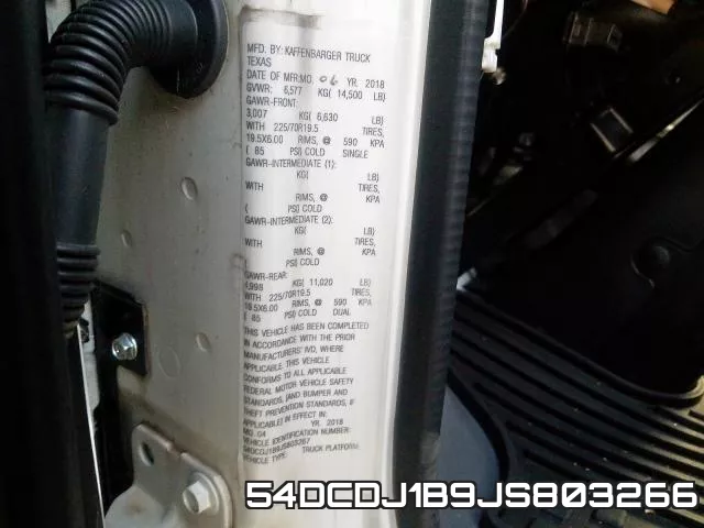 54DCDJ1B9JS803266 фото 2