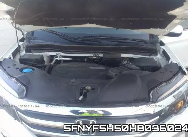 5FNYF5H50HB036024 фото 2