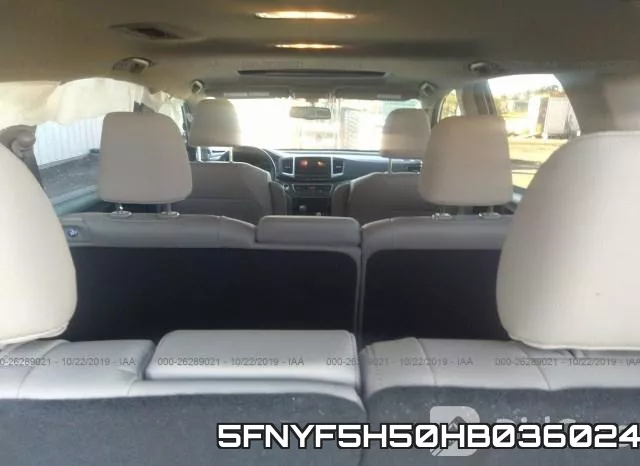 5FNYF5H50HB036024 фото 9
