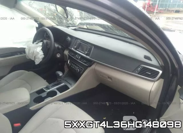 5XXGT4L36HG148098 фото 6