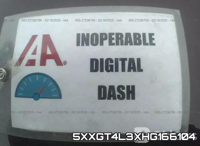 5XXGT4L3XHG166104 фото 8