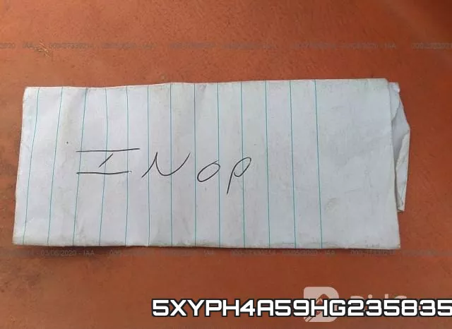 5XYPH4A59HG235835 фото 8