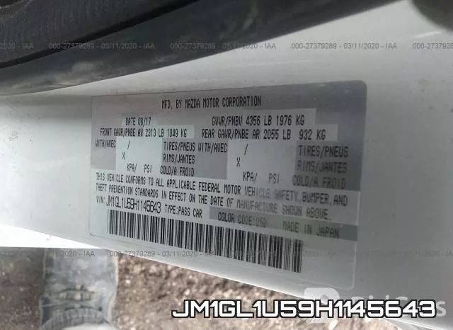 JM1GL1U59H1145643 фото 10