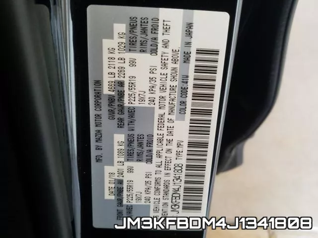 JM3KFBDM4J1341808 фото 2