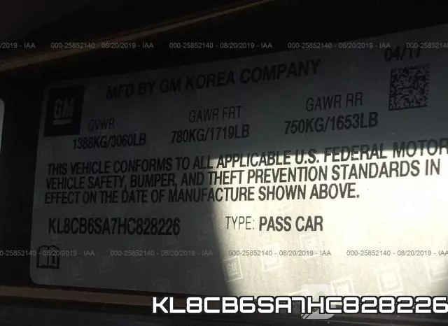 KL8CB6SA7HC828226 фото 10