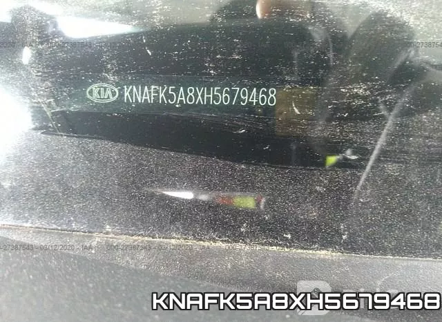 KNAFK5A8XH5679468 фото 10