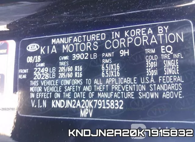 KNDJN2A20K7915832 фото 10