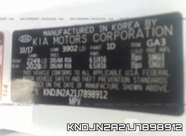 KNDJN2A21J7898912 фото 10