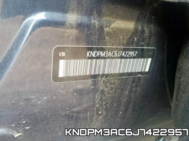 KNDPM3AC6J7422957 фото 2