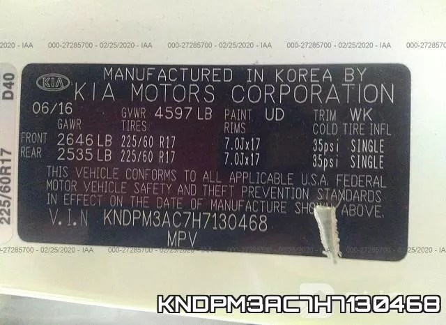 KNDPM3AC7H7130468 фото 10
