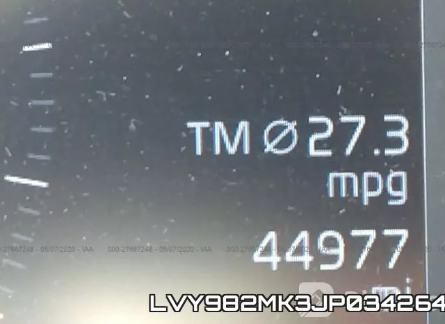 LVY982MK3JP034264 фото 8