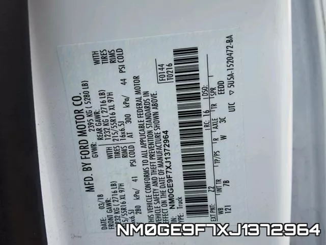 NM0GE9F7XJ1372964 фото 2