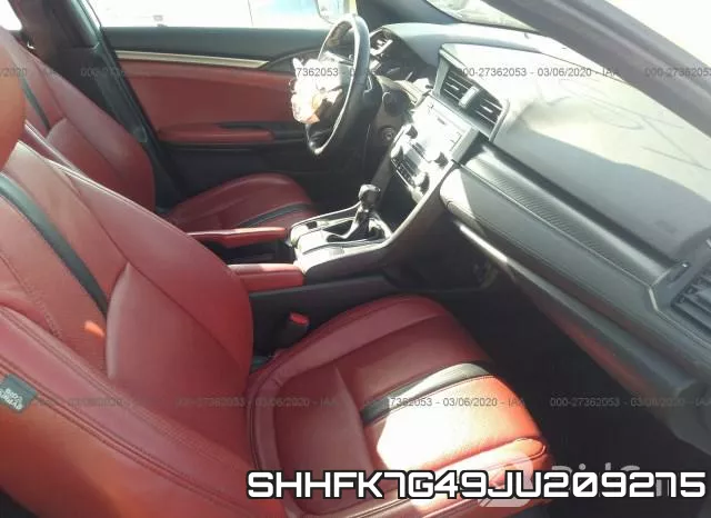 SHHFK7G49JU209275 фото 6