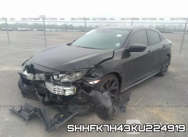SHHFK7H43KU224919 фото 3