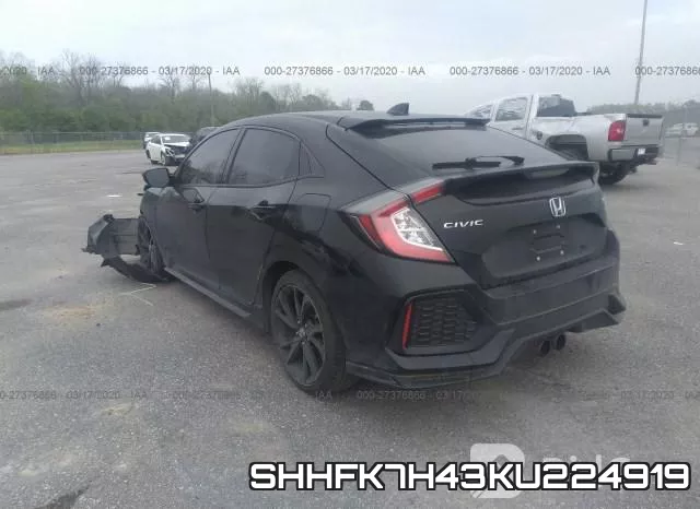 SHHFK7H43KU224919 фото 4