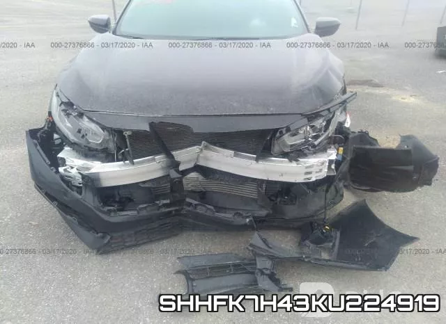 SHHFK7H43KU224919 фото 7
