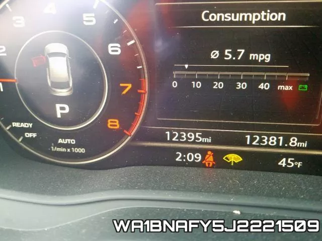 WA1BNAFY5J2221509 фото 9