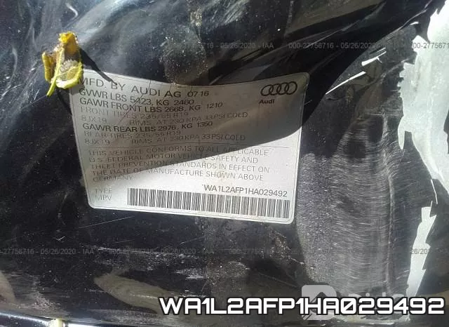 WA1L2AFP1HA029492 фото 10