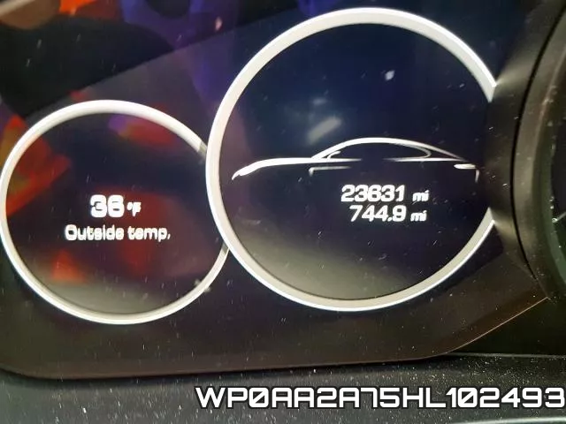 WP0AA2A75HL102493 фото 9
