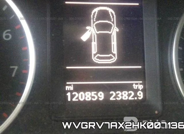WVGRV7AX2HK007136 фото 8