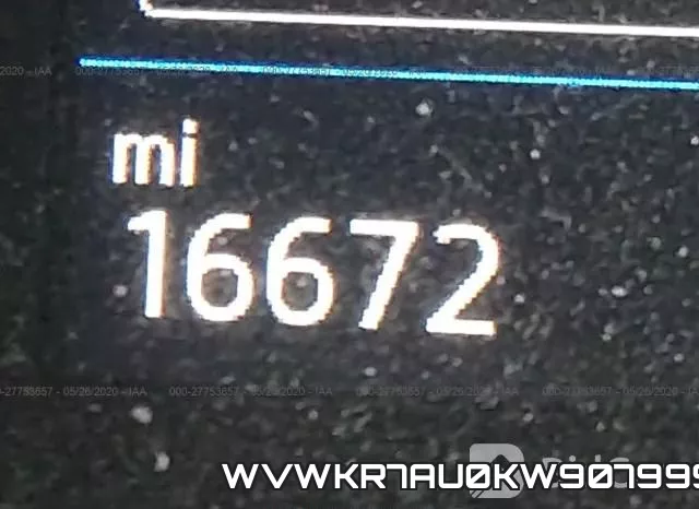 WVWKR7AU0KW907999 фото 8