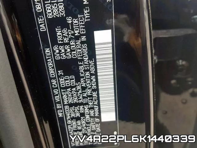 YV4A22PL6K1440339 фото 2