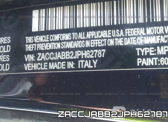 ZACCJABB2JPH62787 фото 10