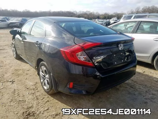 19XFC2E54JE001114 фото 4