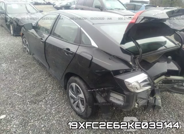 19XFC2E62KE039144 фото 4