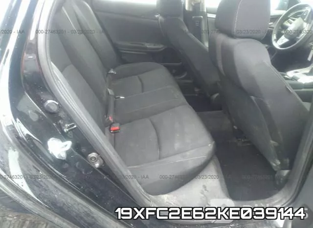 19XFC2E62KE039144 фото 9