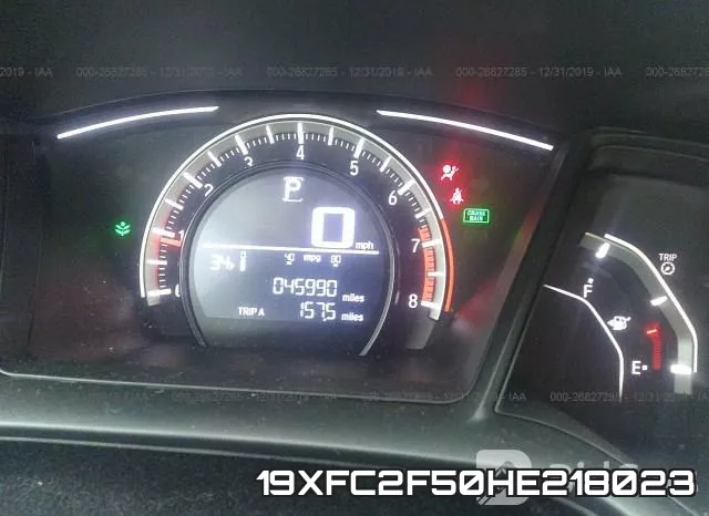 19XFC2F50HE218023 фото 8
