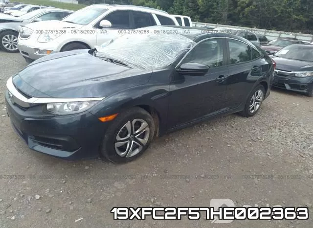19XFC2F57HE002363 фото 3