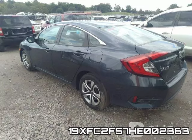 19XFC2F57HE002363 фото 4
