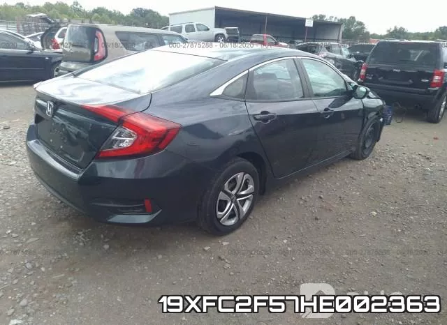 19XFC2F57HE002363 фото 5