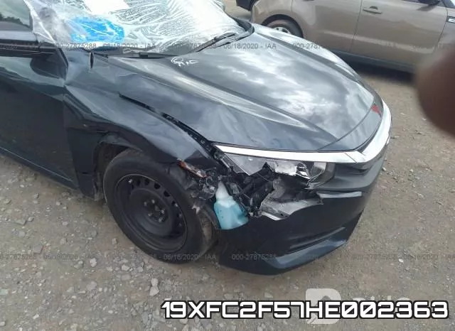 19XFC2F57HE002363 фото 7