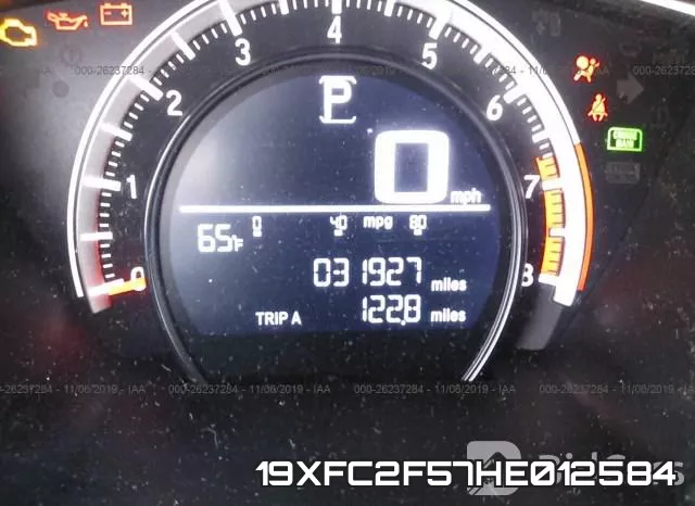 19XFC2F57HE012584 фото 8
