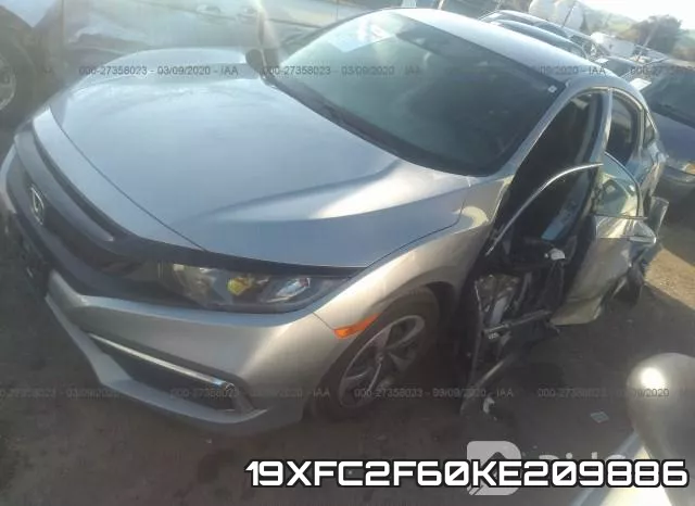 19XFC2F60KE209886 фото 3