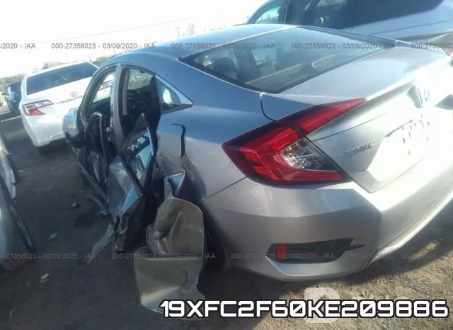 19XFC2F60KE209886 фото 4