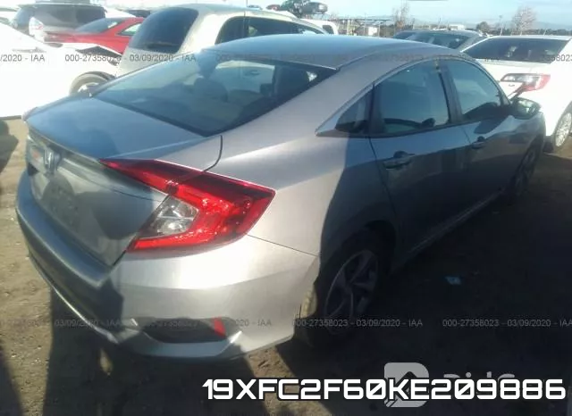19XFC2F60KE209886 фото 5