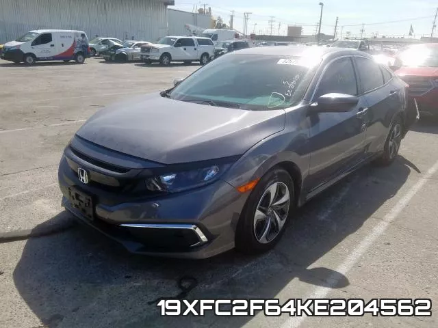 19XFC2F64KE204562 фото 3