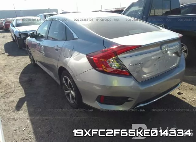 19XFC2F65KE014334 фото 4