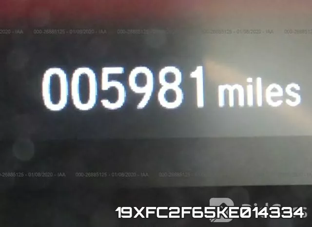 19XFC2F65KE014334 фото 8
