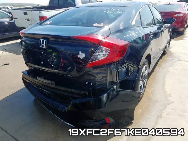 19XFC2F67KE040594 фото 5