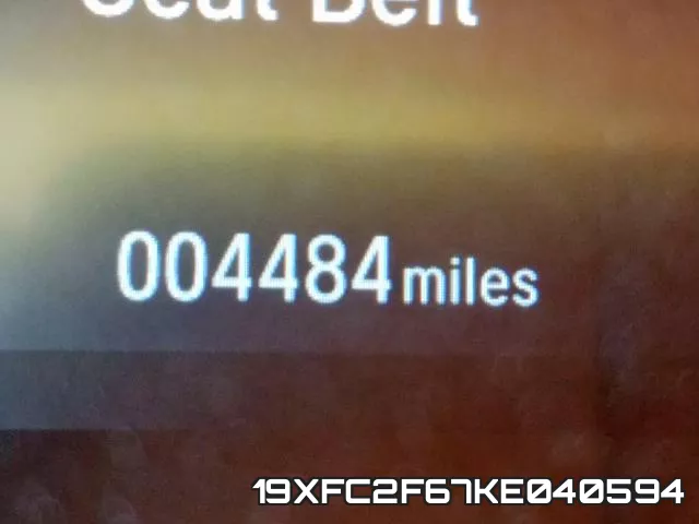 19XFC2F67KE040594 фото 9