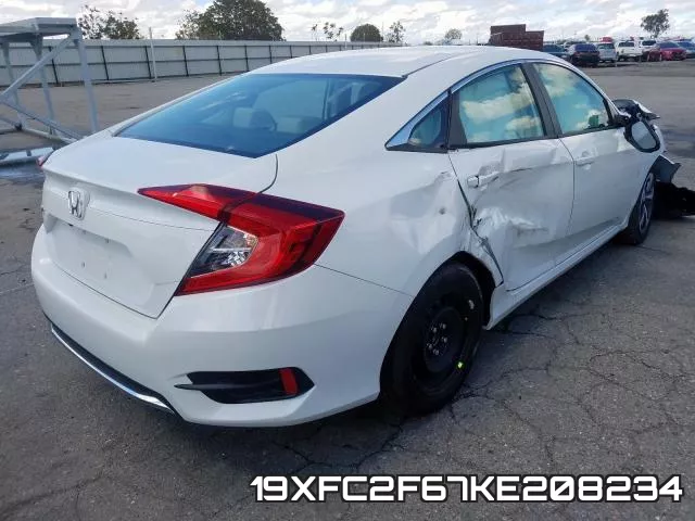 19XFC2F67KE208234 фото 5