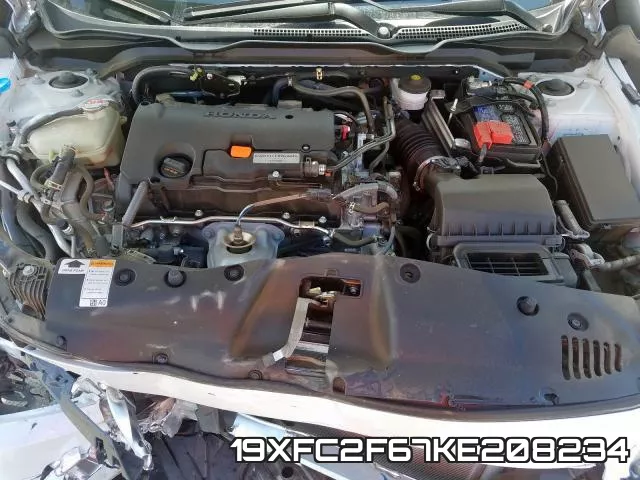 19XFC2F67KE208234 фото 8